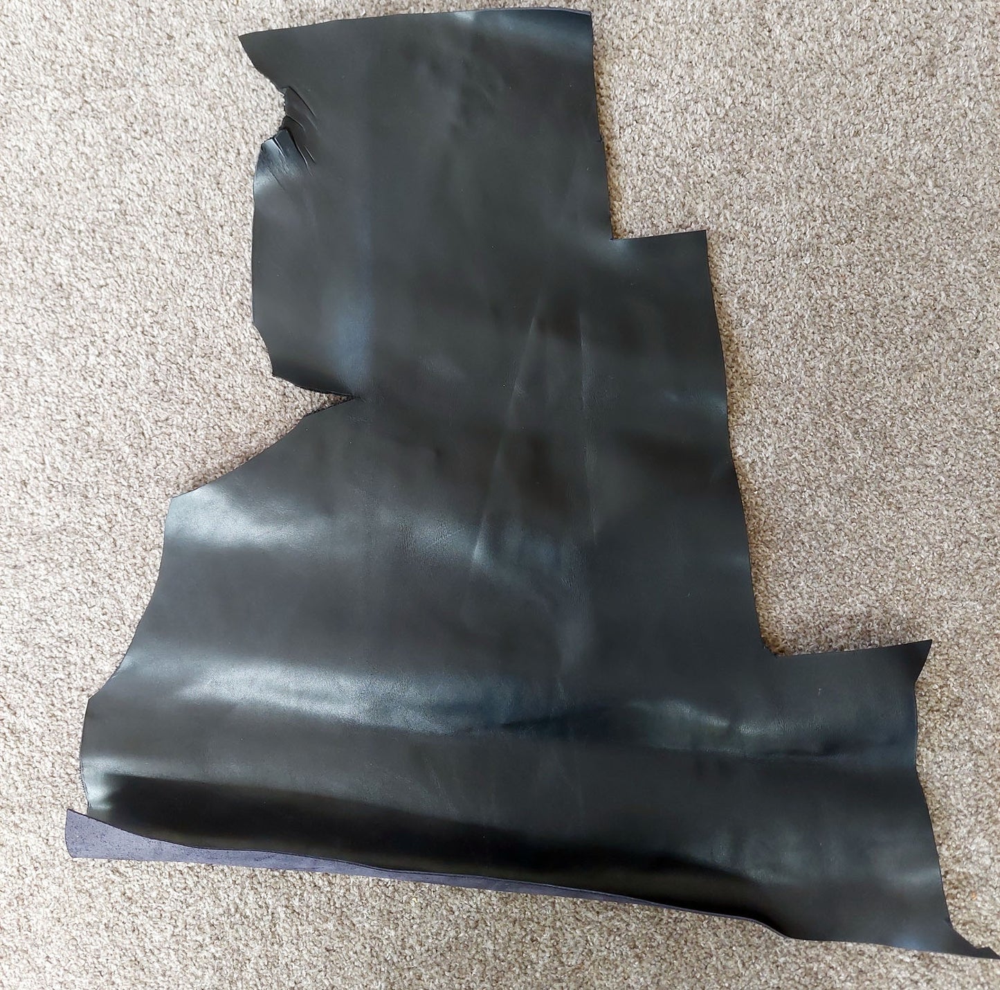 Black Scrap Leather -1.5mm