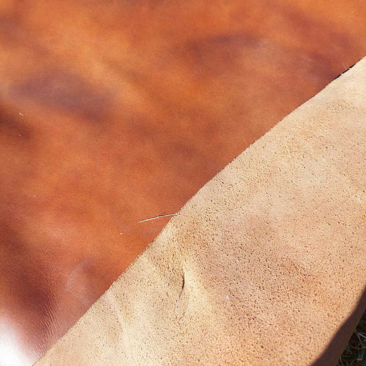 Light Brown Leather - 1/2 Hide