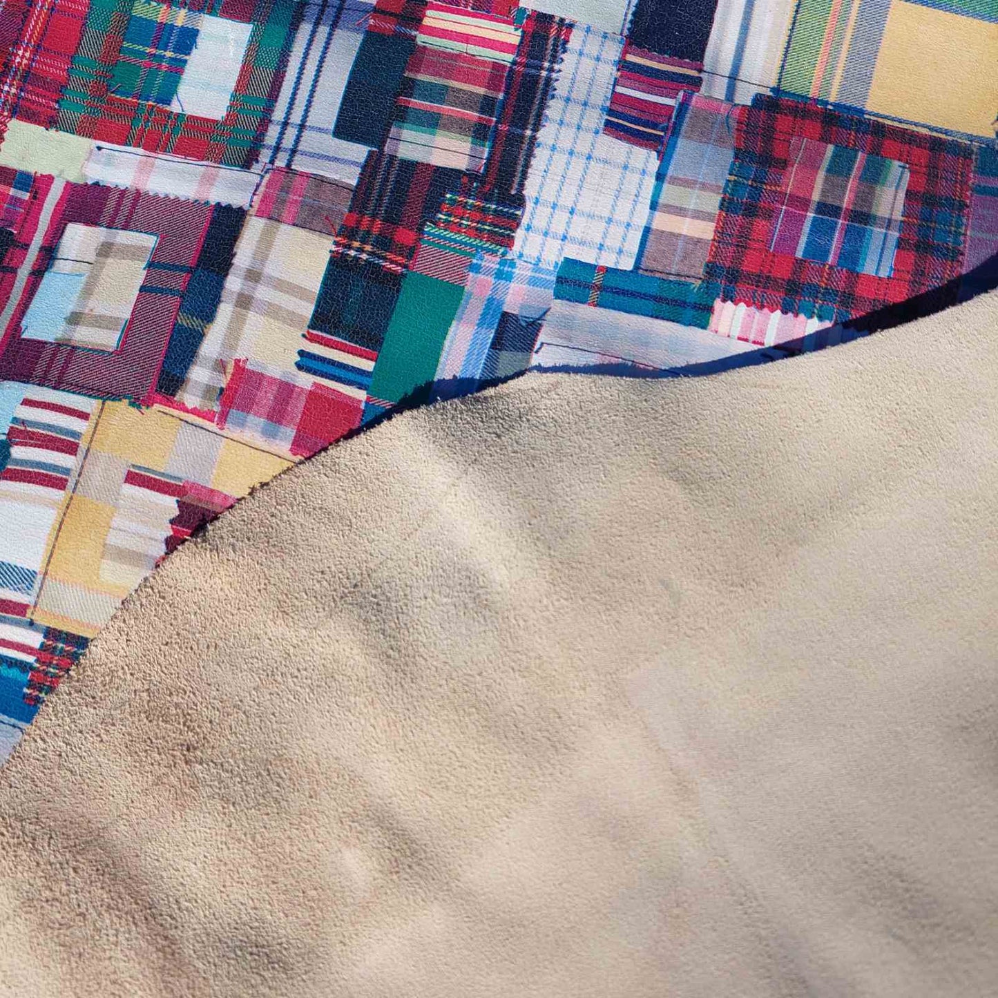 Colourful Printed Leather - Hide