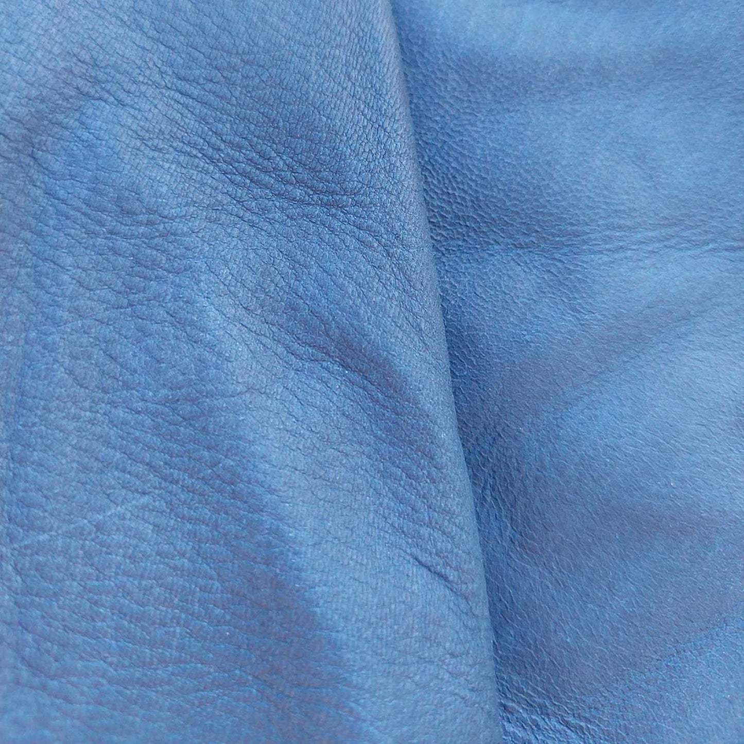 Navy Lamb Leather - Hide