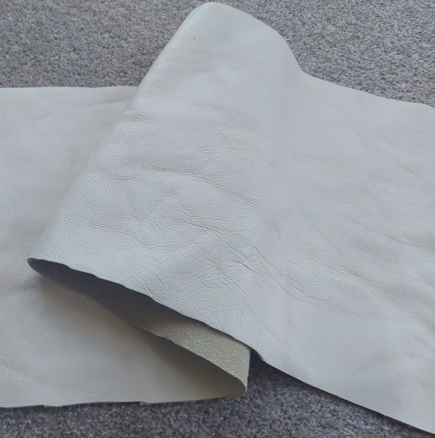 Cream Leather Pieces