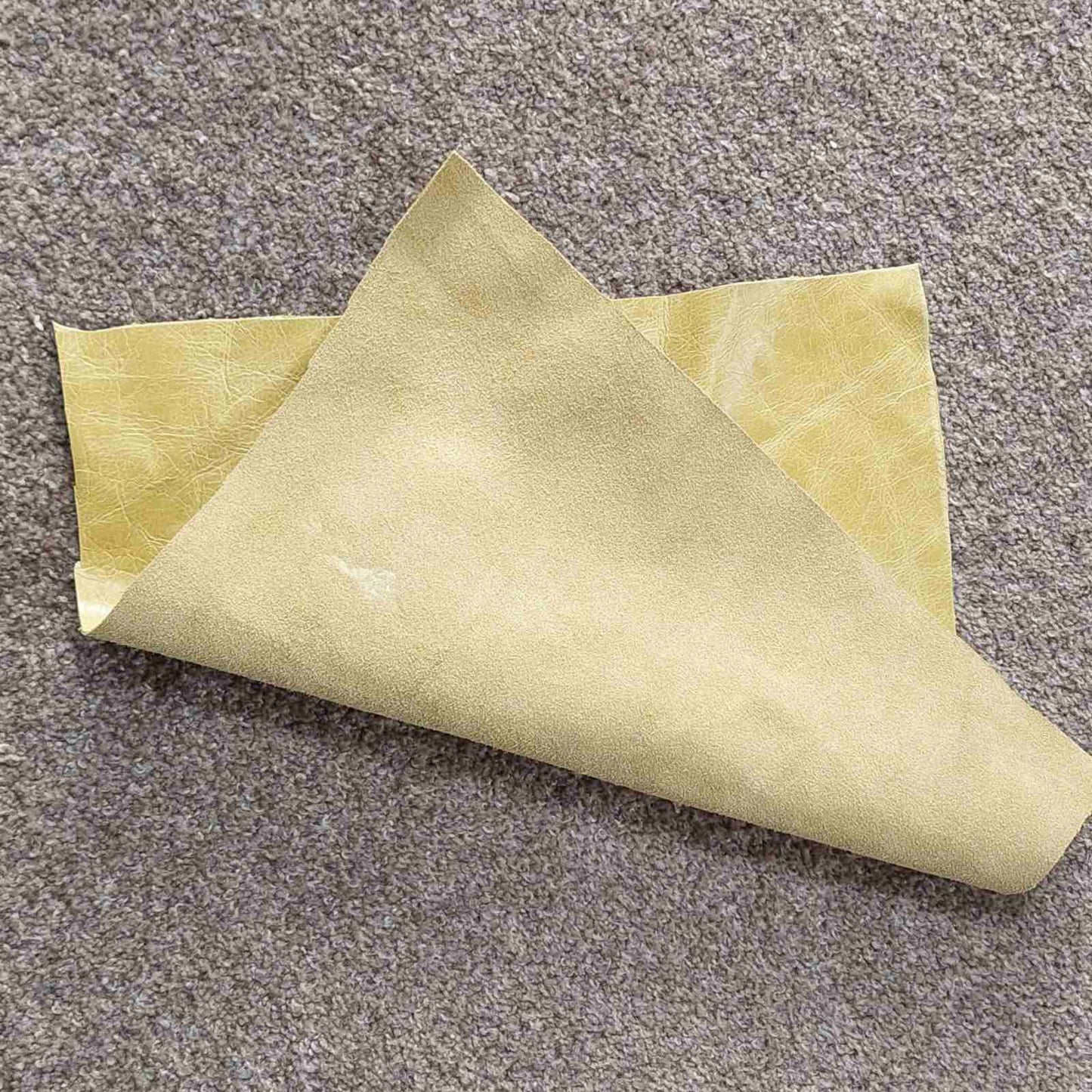 Yellow Leather Piece