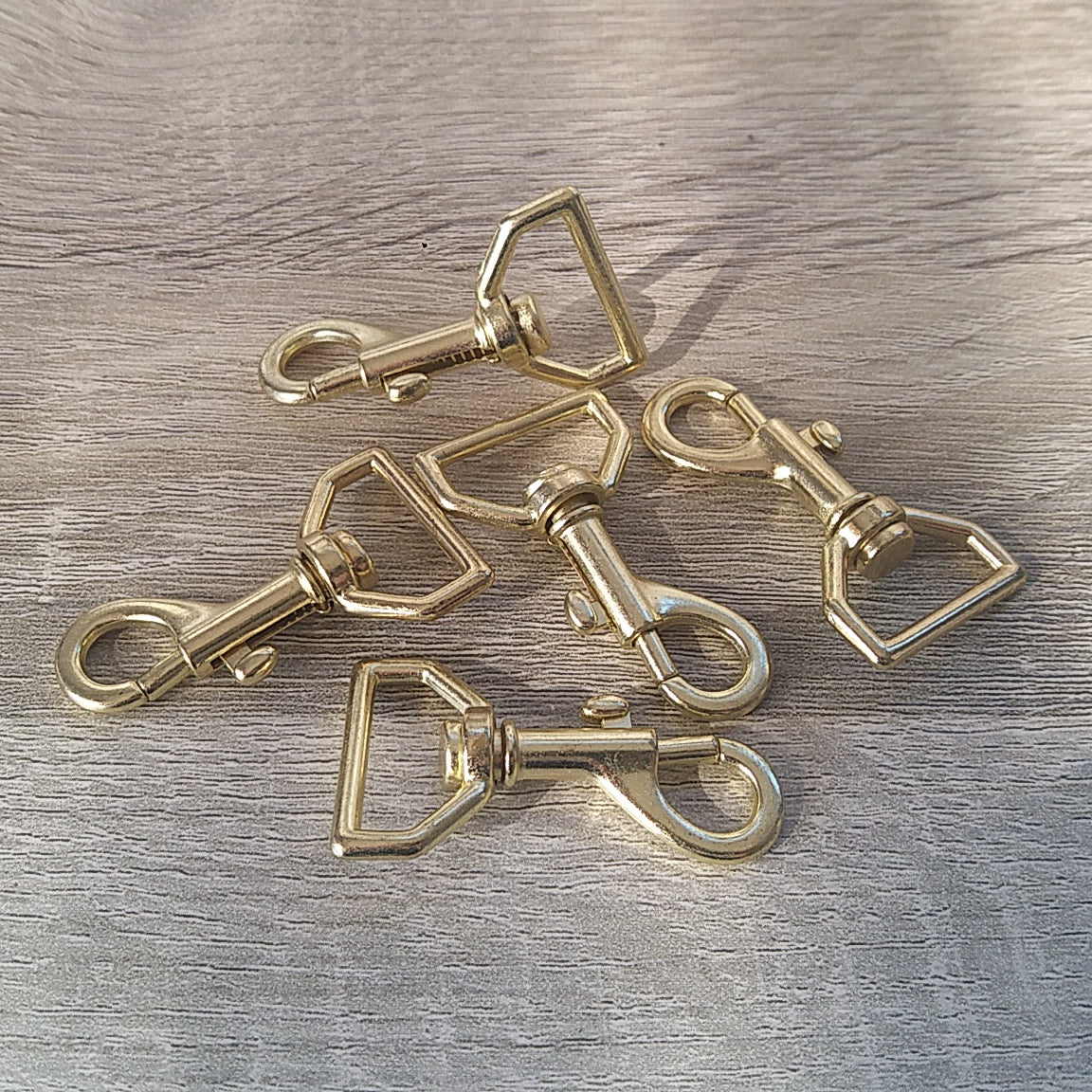 Gold Metal Swivel Snap Hook - per piece