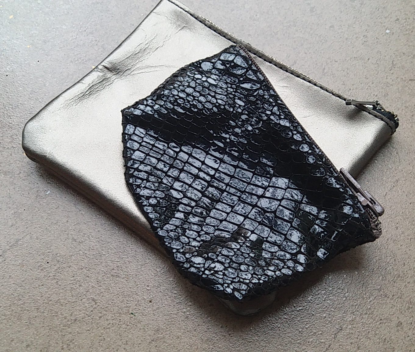 Leather Purses - Set of two.
