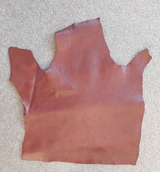 Large Brown Leather Piece - 2mm