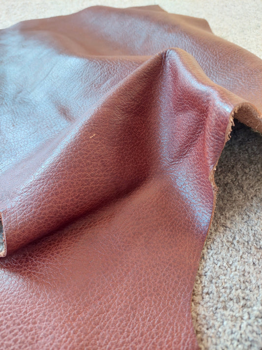 Large Brown Leather Piece - 2mm