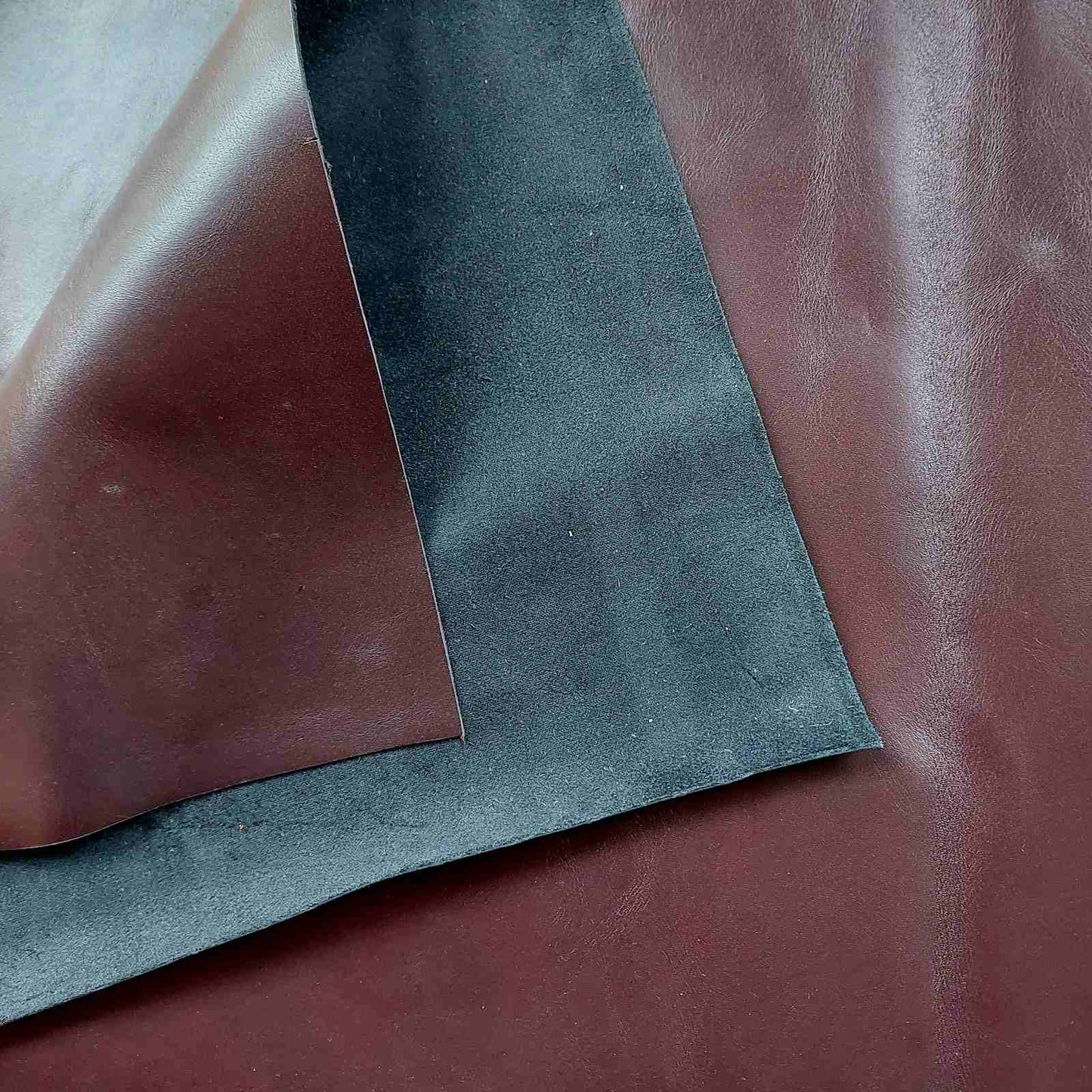 Brown Scrap Leather Pieces - 1.5mm