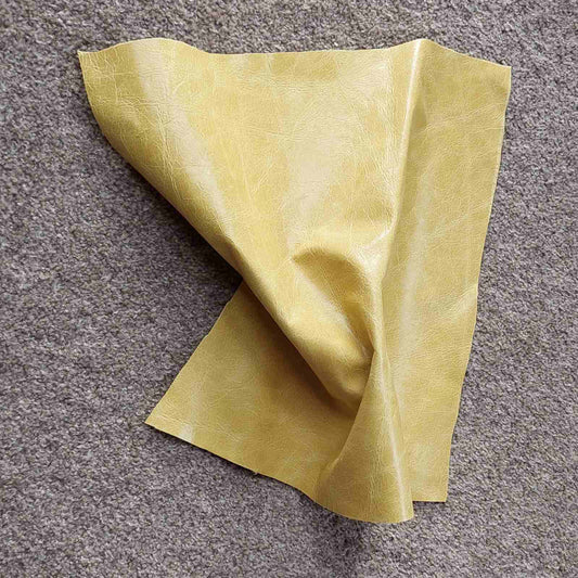 Yellow Leather Piece