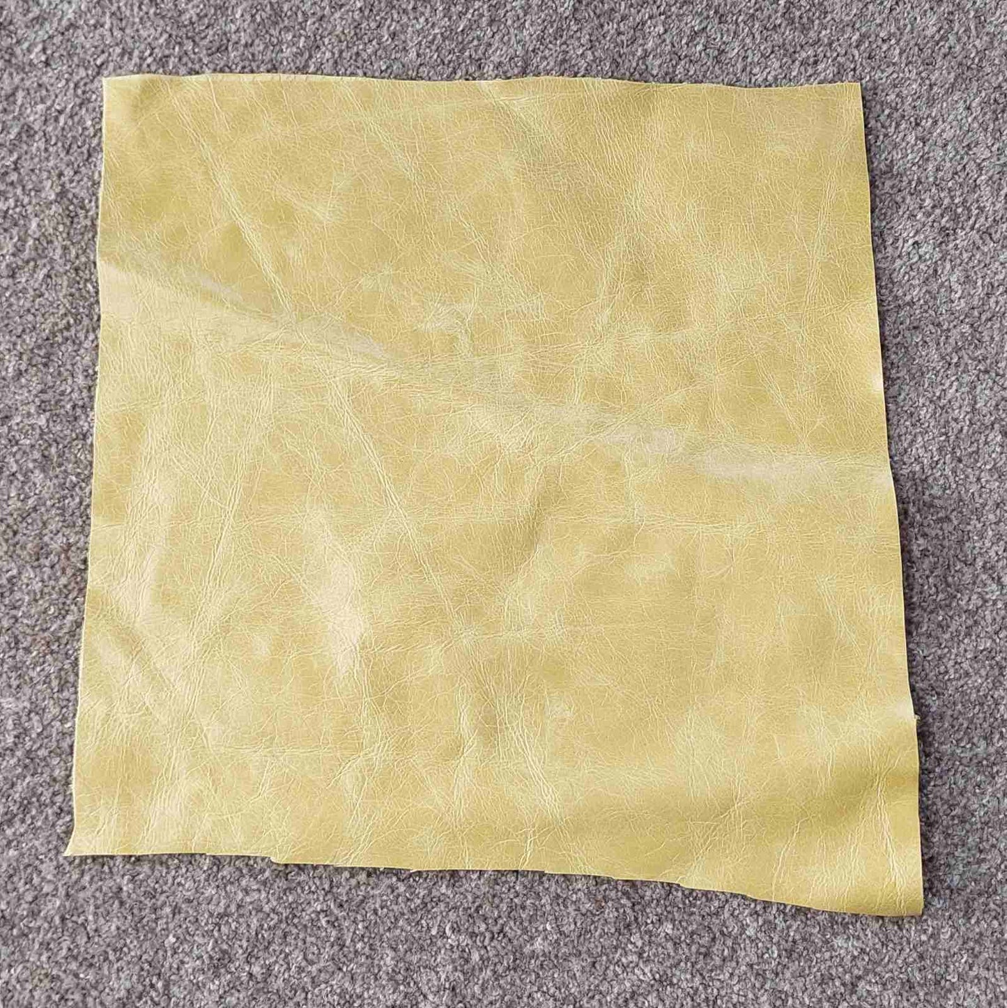 Yellow Leather Piece