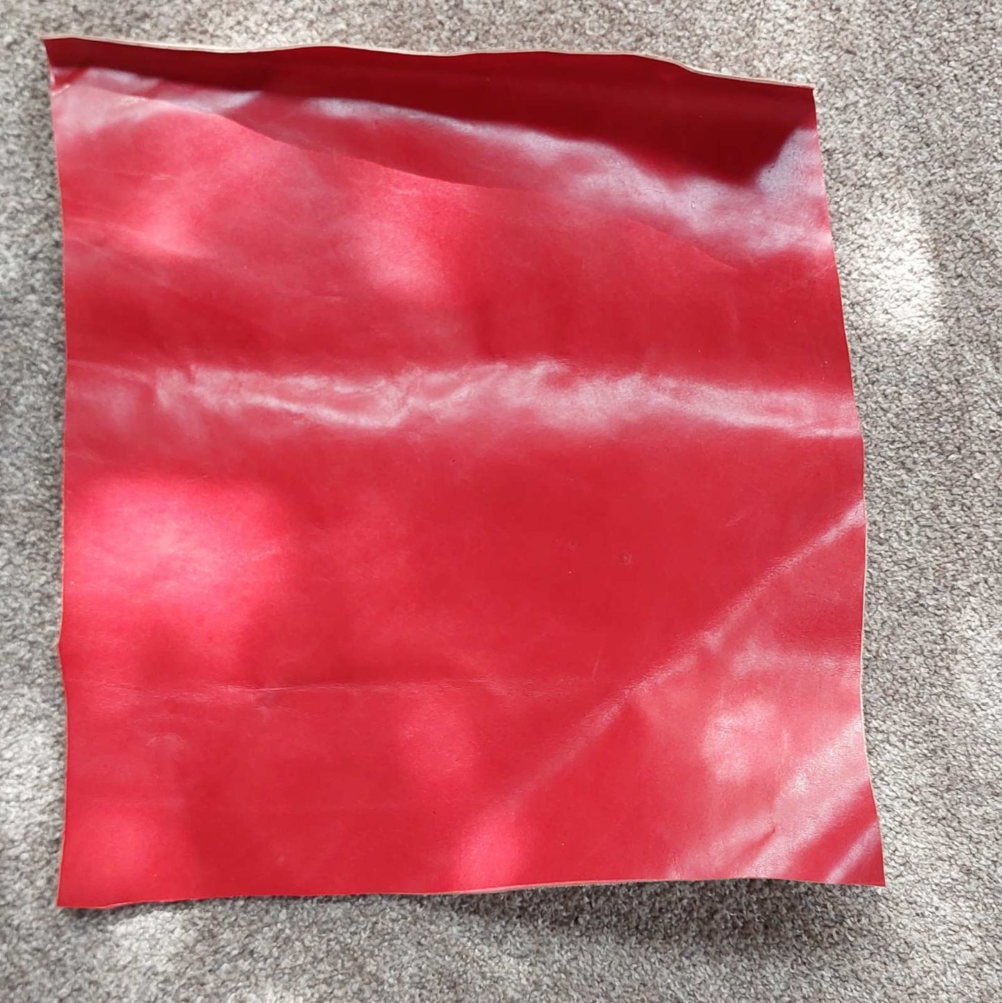 Red Scrap Leather Piece (Copy)