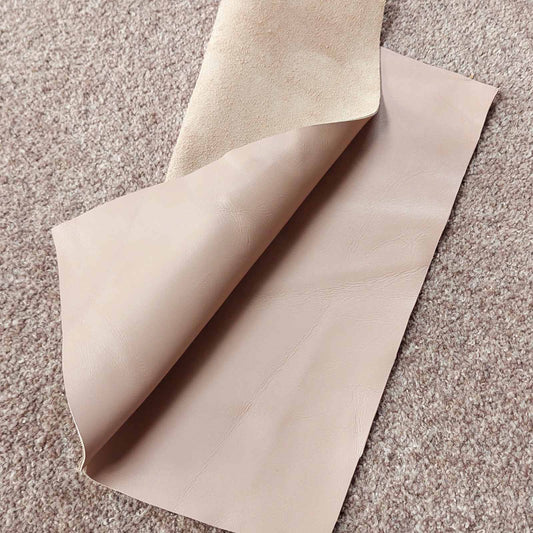 Light Pink Scrap Leather Pieces