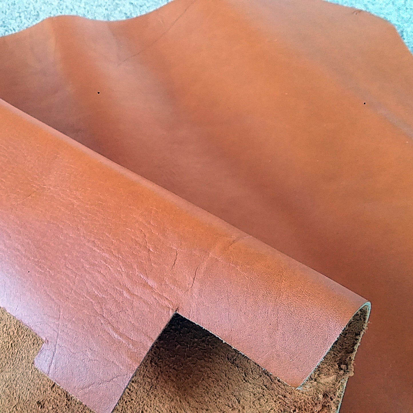 Tan Leather Piece - 2mm