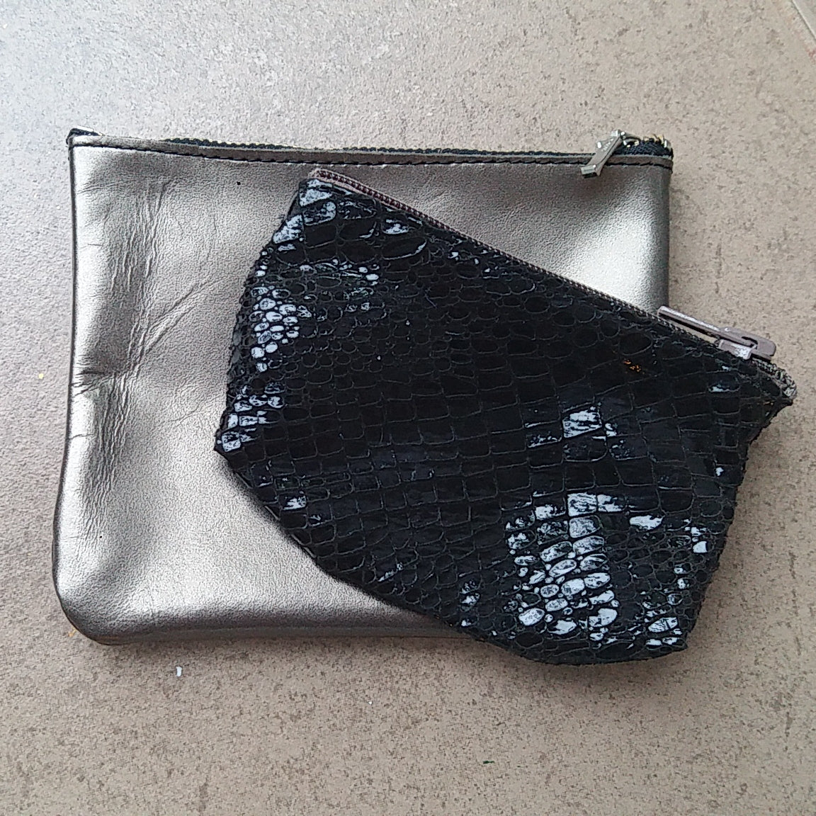 Leather Purses - Set of two.