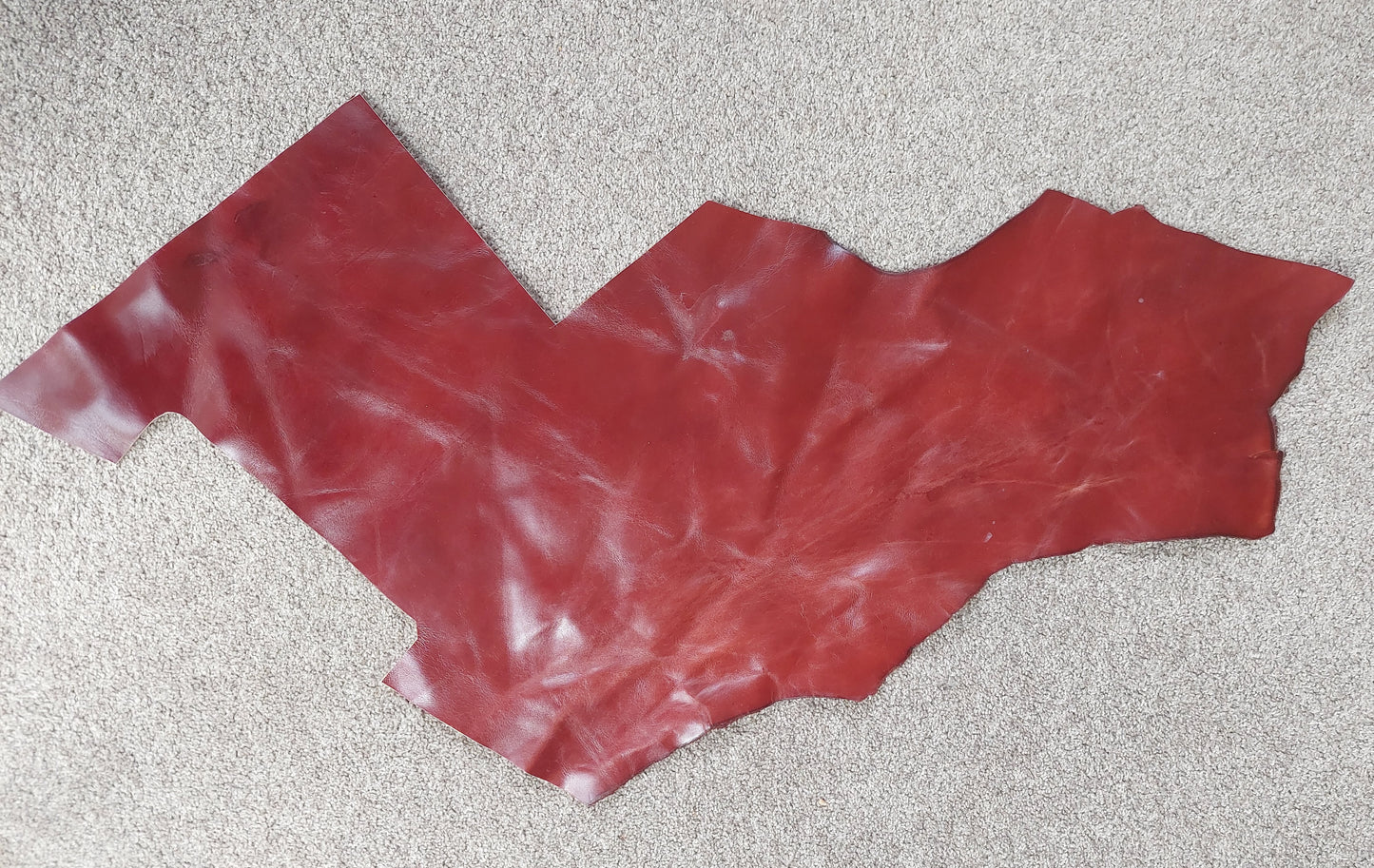 Mid Brown Leather Piece