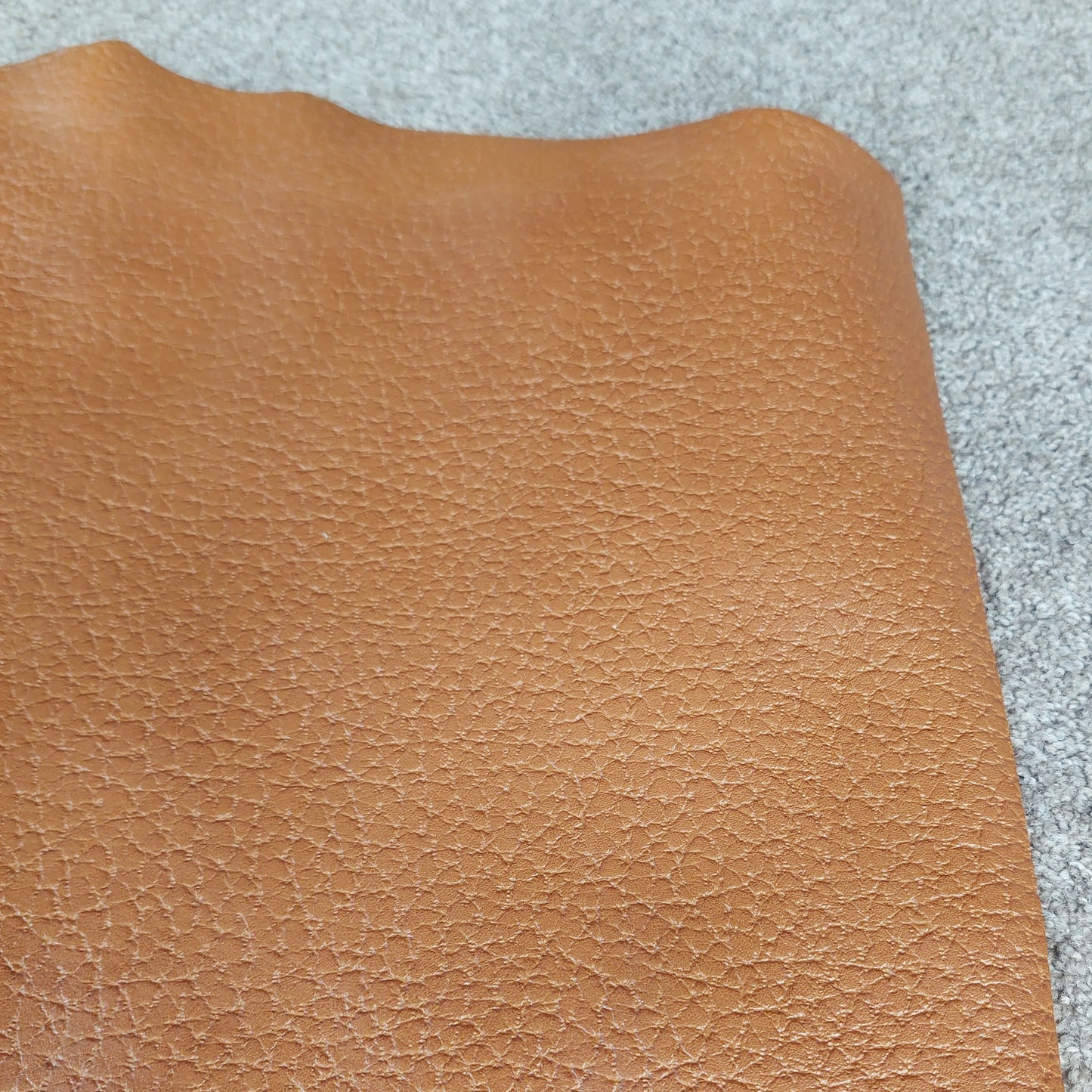 Textured Tan Leather Piece