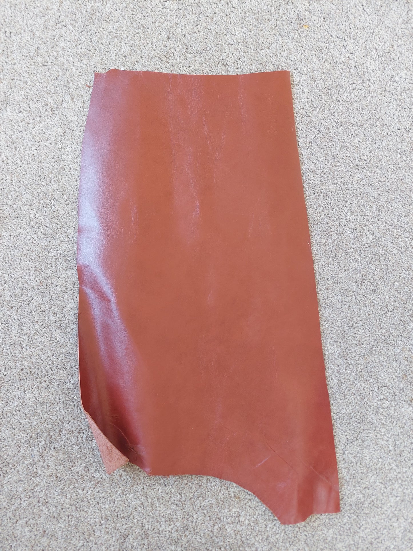 Mid Brown Leather Piece