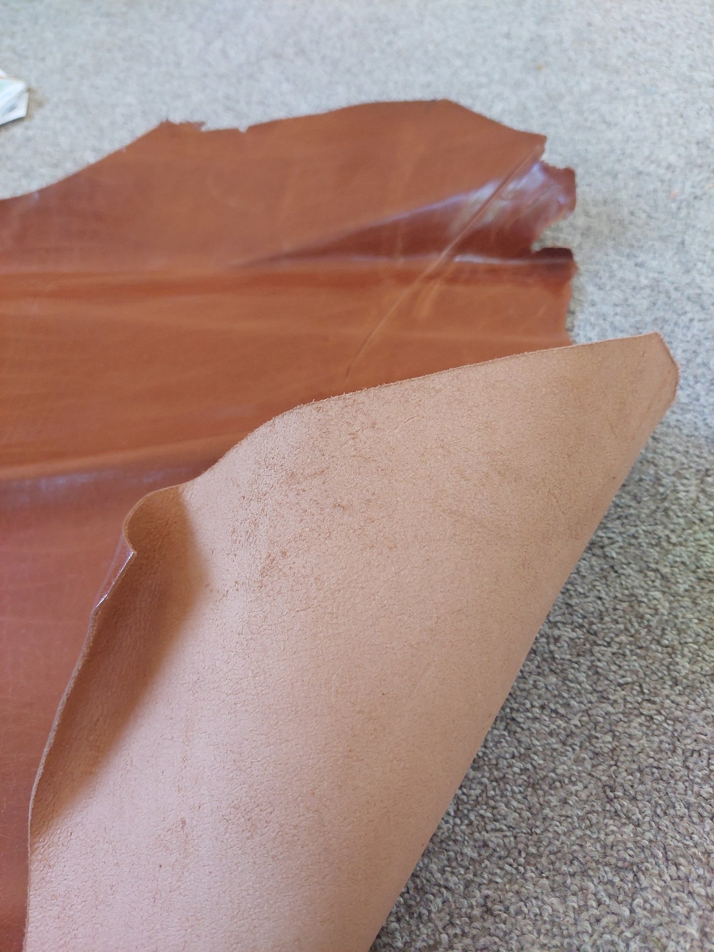 Tan Leather Piece