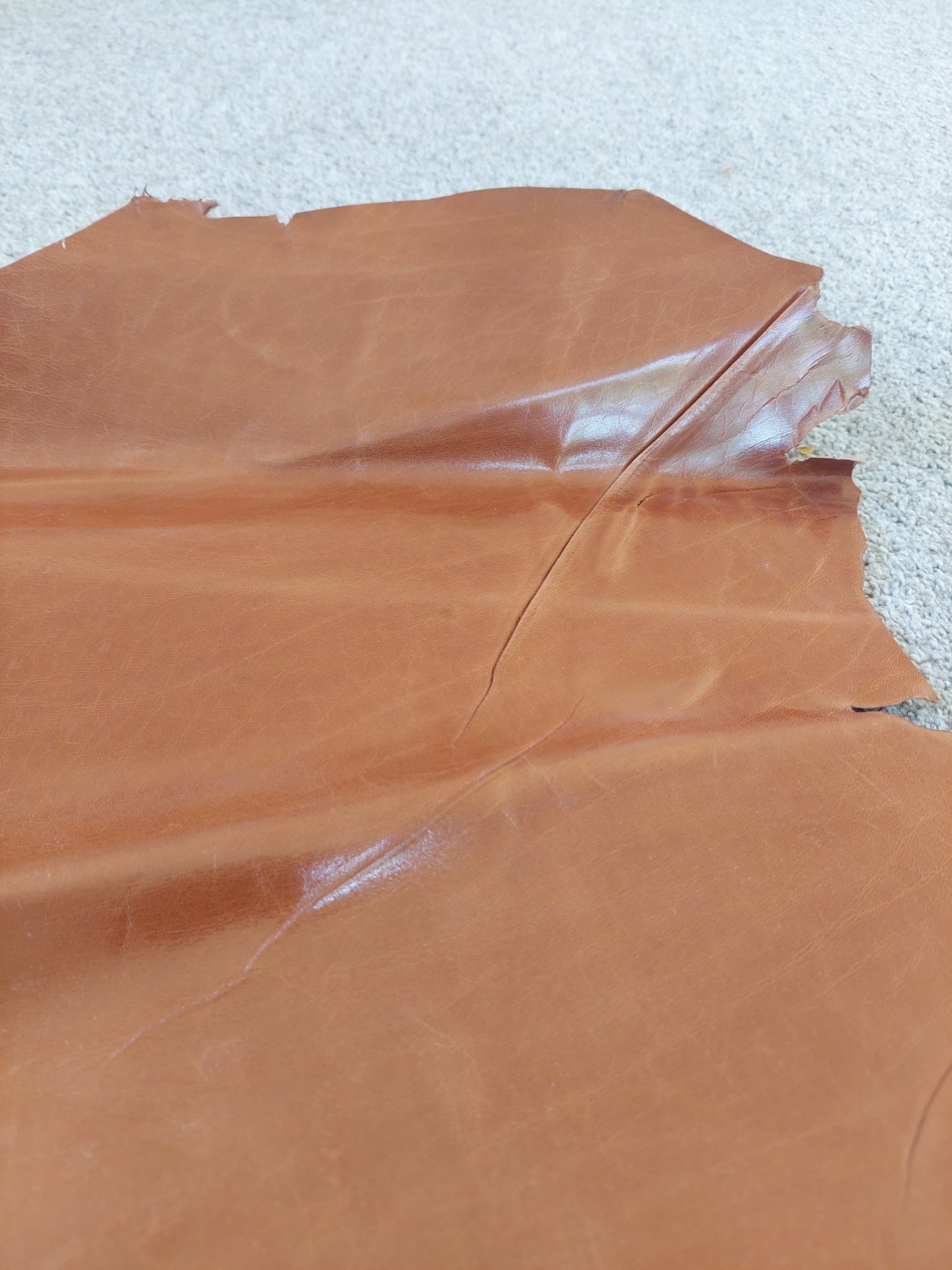 Tan Leather Piece