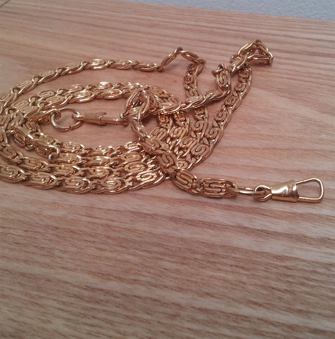 1 x Gold Chain Bag Handle